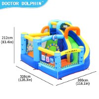 מתנפח הבית הקופצני D72038 מבית DOCTOR DOLPHIN