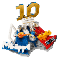 לגו קיליאן אמפבה רגעי השיא בכדורגל - Lego Kylian Mbappe Soccer Highlights 43013