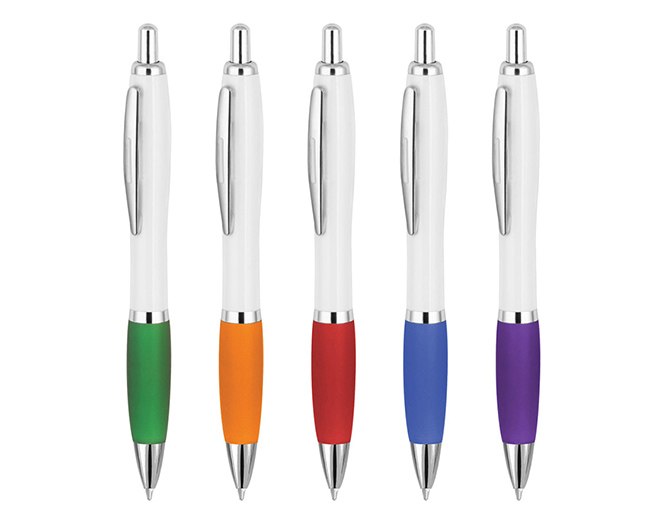 עט פלסטיק זול לעסקים עם לוגו