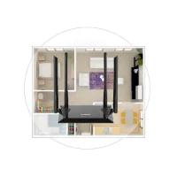 נתב ראוטר Edimax BR-6476 AC1200 Wi-Fi 5 Dual Band