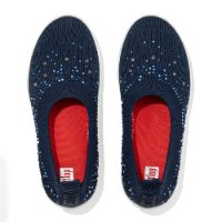 אוברניט אומברה קריסטל בלרינה כחול פיטפלופ FITFLOP