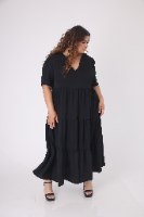 שמלת סול שחור קלאסי