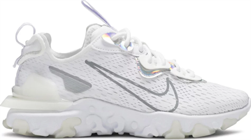 Wmns React Vision White Iridescent