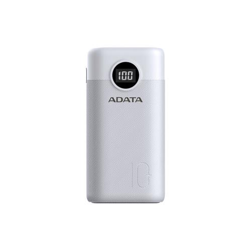 ADATA AP10000QCD 10,000mAh Power Bank USB White