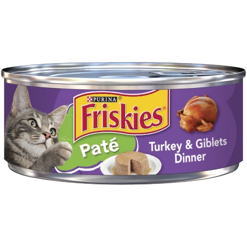 מעדן פריסקיז פטה הודו ועוף 156 גרם לחתול במבצע - FRISKIES TURKEY AND GILBERT DINNER PATE