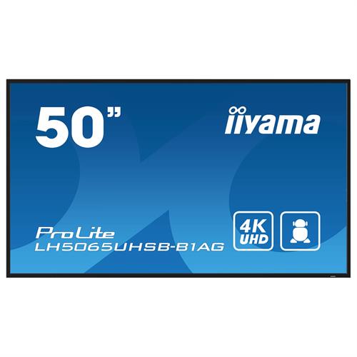 מסך שילוט דיגיטלי IIYAMA 50" ProLite VA 4K Android 24/7
