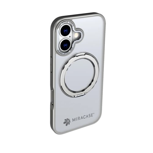 כיסוי אפור עבור Miracase Miraring iPhone 17