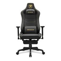 כיסא גיימינג Cougar Armor Evo S Gold עם משענת רגליים