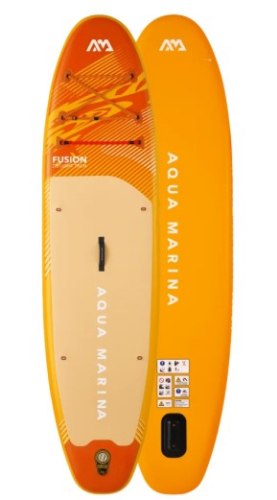 סאפ עמידה גלשן מתנפח אקווה מרינה Aqua Marina Fusion BT-26FUP  כולל אביזרים