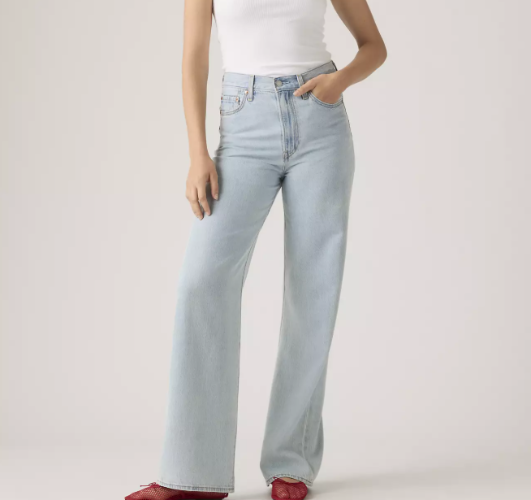 ג'ינס A6081-0079  Ribcage Wide Leg