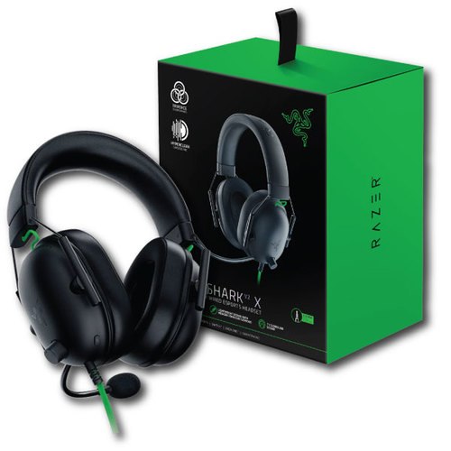 אוזניות גיימינג Razer blackshark V2 X 3.5mm