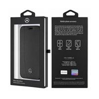 CG Mobile כיסוי ספר מעור אמיתי לגלקסי S10 בצבע שחור מרצדס רשמי