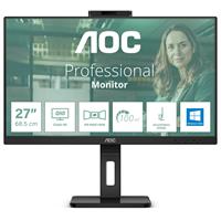 מסך מחשב AOC 27" IPS QHD 100Hz 4ms with Webcam