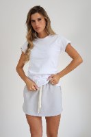 טישירט טומי LB לבן