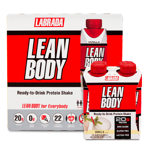משקה חלבון LEAN BODY 20 גרם חלבון (16 יחידות במארז)