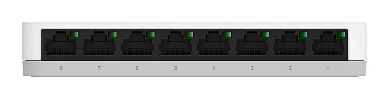 סוויץ 8 פורט - D-Link DGS-1008A 8 Ports Gigabit 10/100/1000Mbps