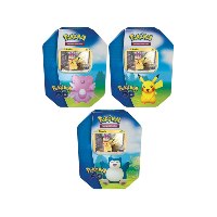 קלפי פוקימון: סט 3 טין פוקימון גו Pokemon TCG: Pokemon GO Gift Tin