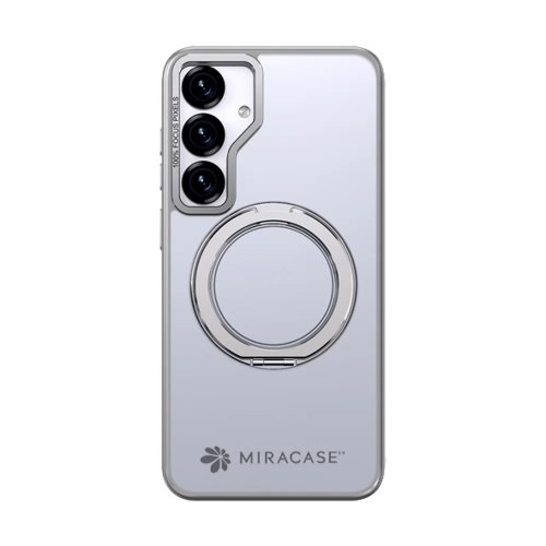 כיסוי אפור עבור Miracase Miraring Samsung S25 Plus