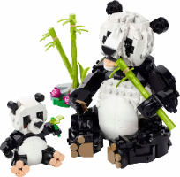 לגו קריאטור - חיות בר משפחת דובי פנדה - LEGO Creator Wild Animals: Panda Family 31165