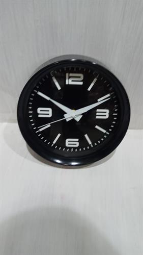 שעון קיר מעוצב צבע שחור MC0412