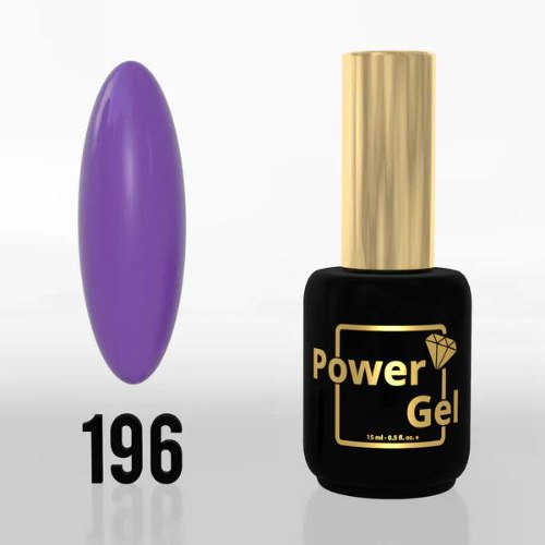 לק ג'ל 196 פאוור ג'ל POWER GEL