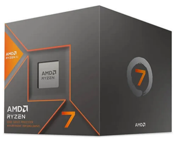 מעבד AMD Ryzen 7 8700G Box With Fan AM5 Radeon 780M GPU 8 cores