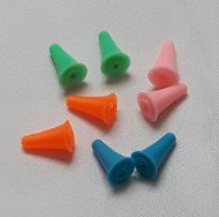 מגיני מסרגות מסיליקון - סט של 4 זוגות