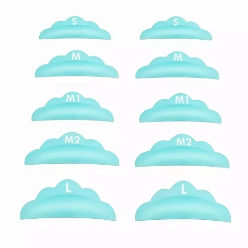 שתלי סילקון טורקיז להרמת ריסים