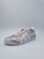 ASICS|אסיקס- Asics Onitsuka Tiger Mexico 66- אופנה נשים- כסוף לבן ורוד