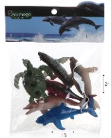 סט אנימוגו חיות אוקיינוס בשקית 6 יח’ - Animogo