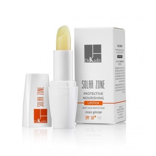 דר' כדיר שפתון לחות עם הגנה משמש  - SPF50 Dr. Kadir Solar Zone Protective Nourishing Lipstick