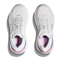 HOKA BONDI 9 WIDE נעלי ספורט לנשים בונדי 9 רחבות בצבע אפור/לבן | הוקה נשים