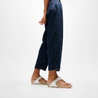 לולו טו פוסט קריסטל צבע כסוף פיטפלופ FITFLOP