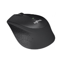 עכבר אלחוטי Logitech M330 Silent צבע שחור