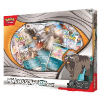 פוקימון - קלפי פוקימון 9  במארז ,  2 קלפי פרומו  -  Pokémon MABOSSTIFF EX BOX