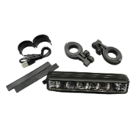 פנס לד איכותי נטען USB גדול – מתאים אופניים ול INOKIM