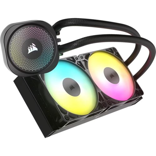 מערכת קירור נוזלי למעבד Corsair NAUTILUS 240 RS ARGB שחורה