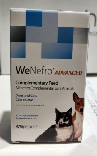 WeNefro ADVANCED  ווי-נפרו תוסף תזונה לכליות לכלבים וחתולים בפורמולה חדשה סירופ 30 מל