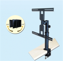 זרוע לטלויזיה להתקנה על שולחן עם SWIVEL עד 40 ק"ג
