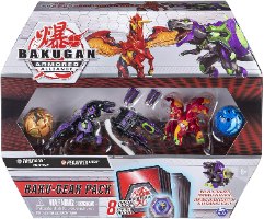 Bakugan Baku-Gear 4-Pack, Trox Ultra with Baku-Gear and Pegatrix Ultra