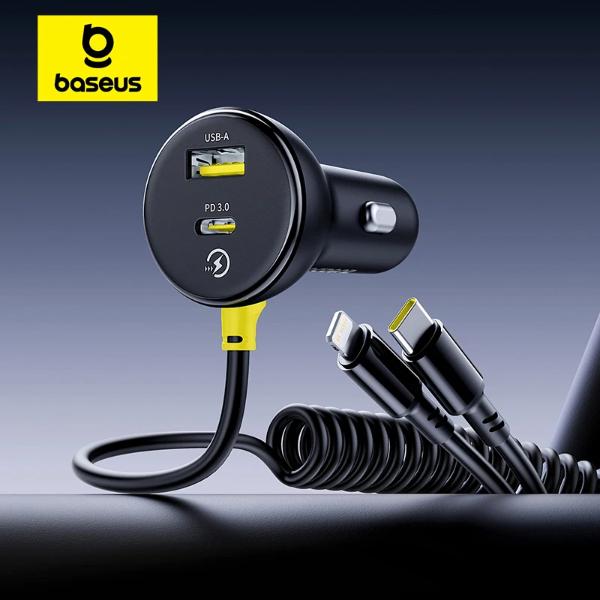 מטען 60w לרכב baseus -ב99 שח בלבד מחיר הטוב בארץ