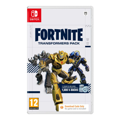 NINTENDO SWITCH FORTNITE TRANSFORMERS PACK
