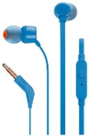 אוזניות JBL T210 - עם מיקרופון ושלט מובנים ע"ג הכבל - אחריות מודן