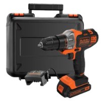 מארז מברגה/מקדחה/מסור + ראש מסור אנכי Black+Decker MULTIEVO 18V – המערכת המודולרית הזו מבית