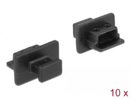כיסוי נגד אבק Delock Dust Cover for USB 2.0 Type Mini-B Female with grip 10 Pieces