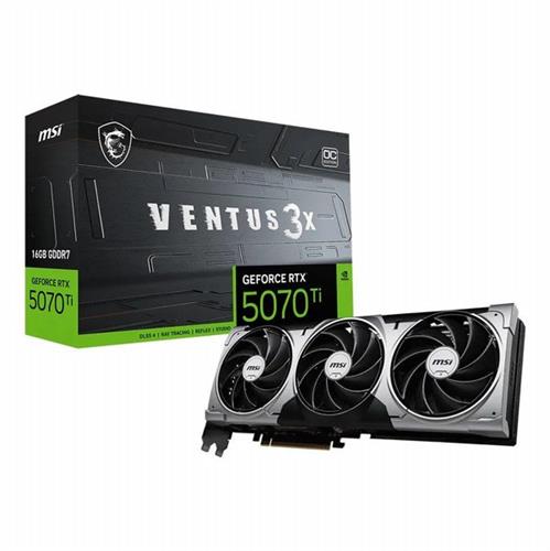 כרטיס מסך MSI GeForce RTX 5070 Ti 16G VENTUS 3X OC
