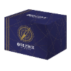כחול - One Piece Card Game Clear Card Case Standard קופסת אחסון מקורית של וואן פיס