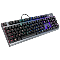 מקלדת גיימינג מכאנית CoolerMaster CK350 Brown Switch עברית/אנגלית