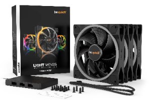 BE QUIET! LIGHT WINGS 140MM PWM 3 PACK
