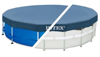 כיסוי עליון כחול INTEX לבריכה ביתית עגולה קוטר 305 דגם 28030